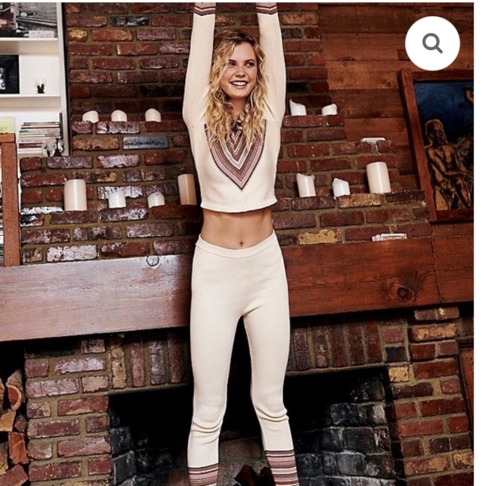 Free People So Good Stripe Set Size S